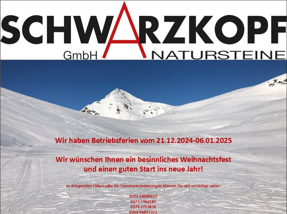 Betriebsferien